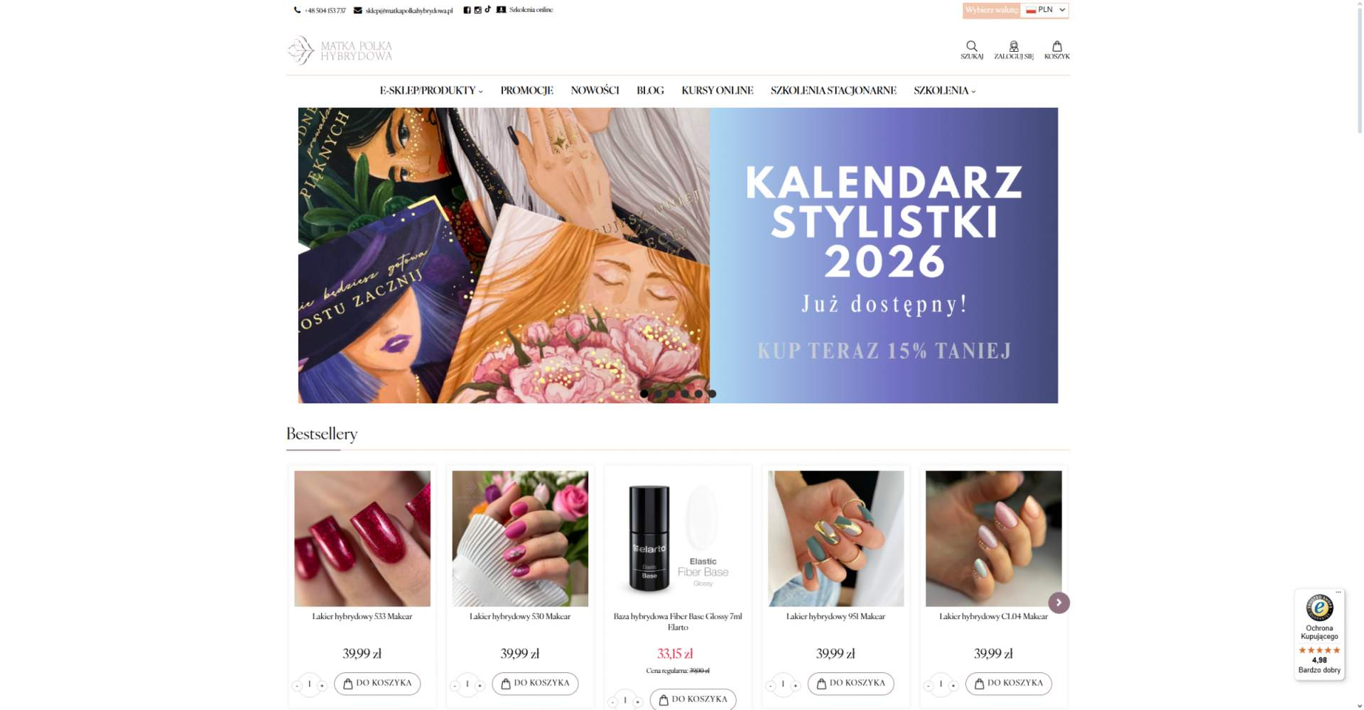 Sklep z akcesoriami do paznokci – co warto kupić na start, otwierając własny salon?