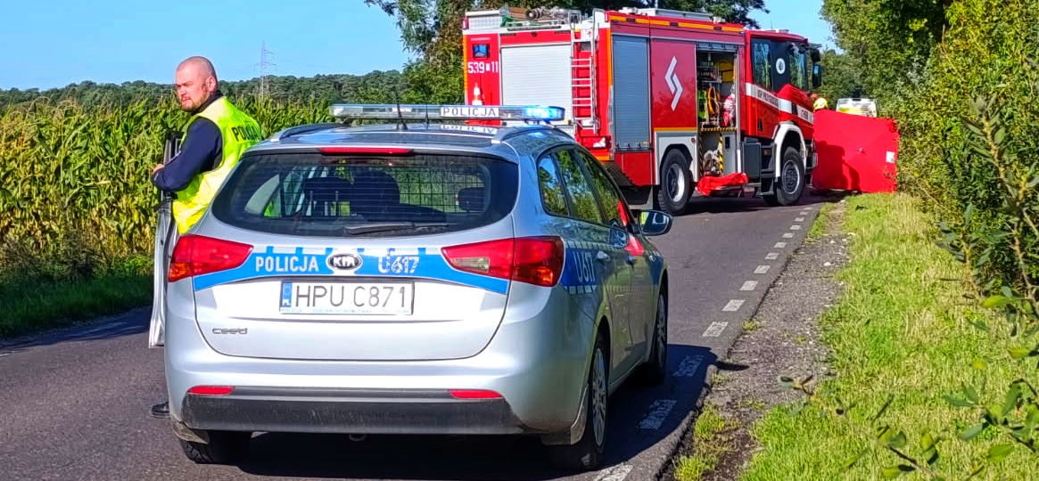 Nie żyje rowerzysta. Potrącony przez busa (AKTUALIZACJA)