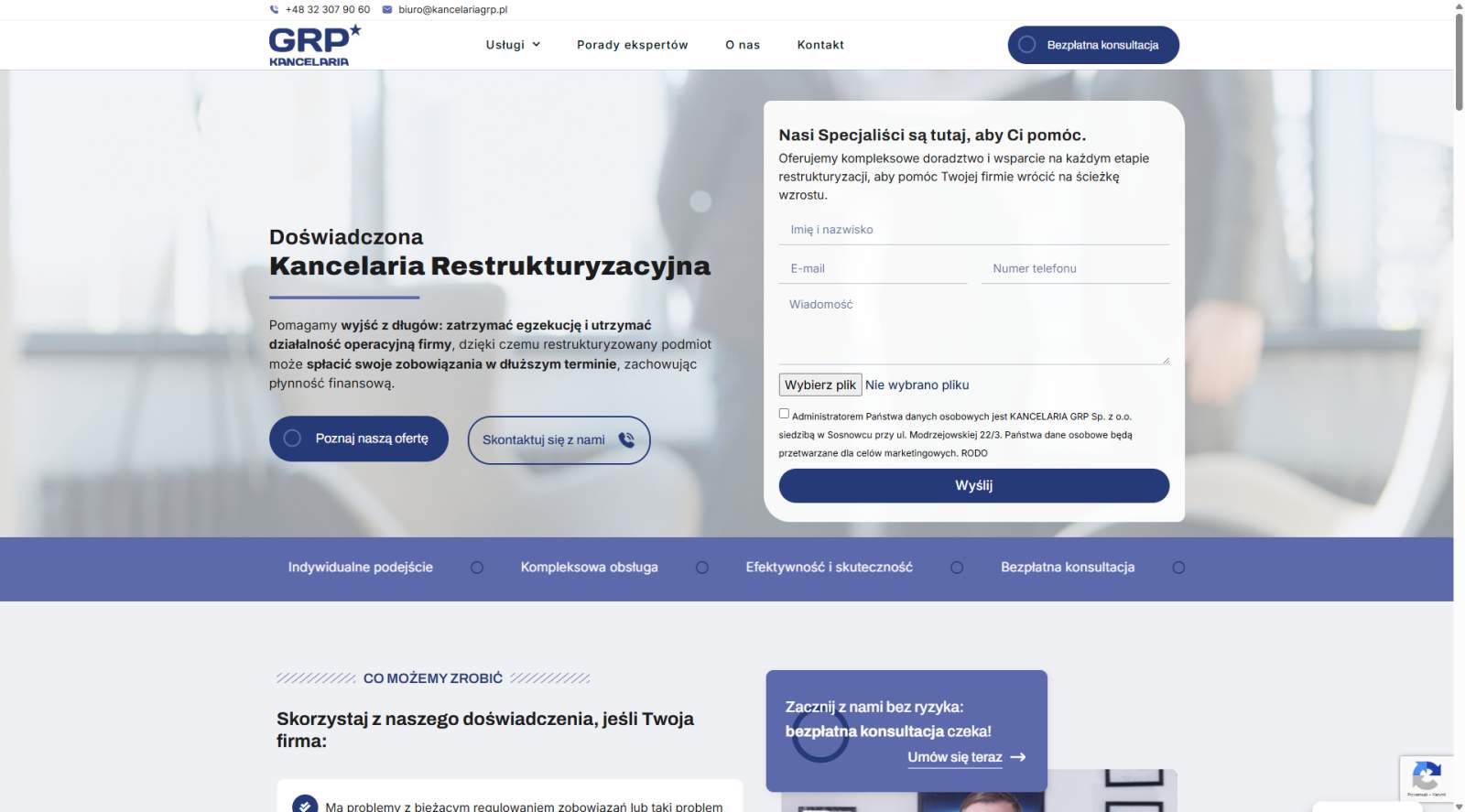 Dlaczego warto zaufać GRP? Ekspercka kancelaria restrukturyzacyjna z Warszawy w służbie biznesu