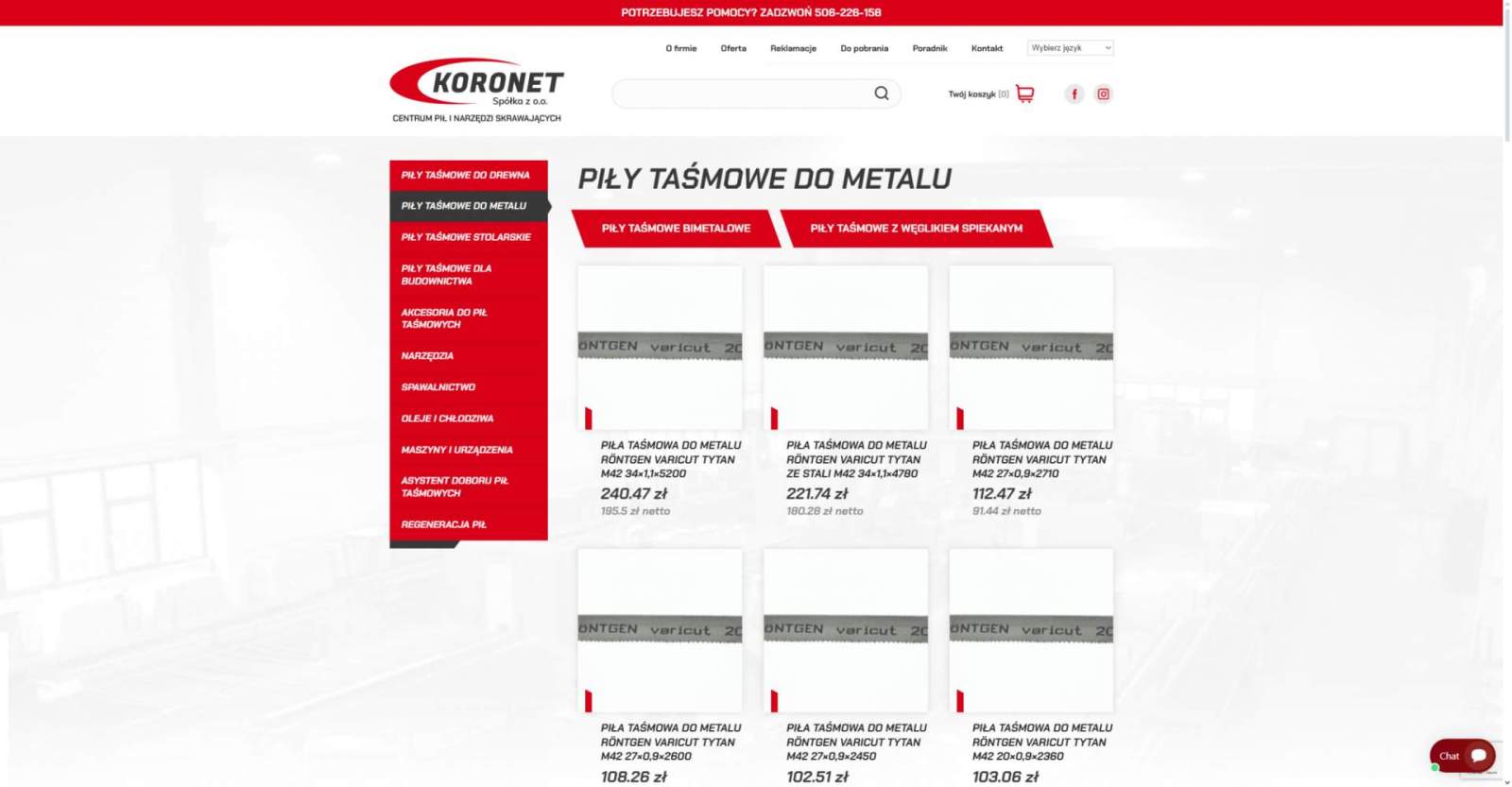 Jakie materiały można ciąć piłą taśmową do metalu?