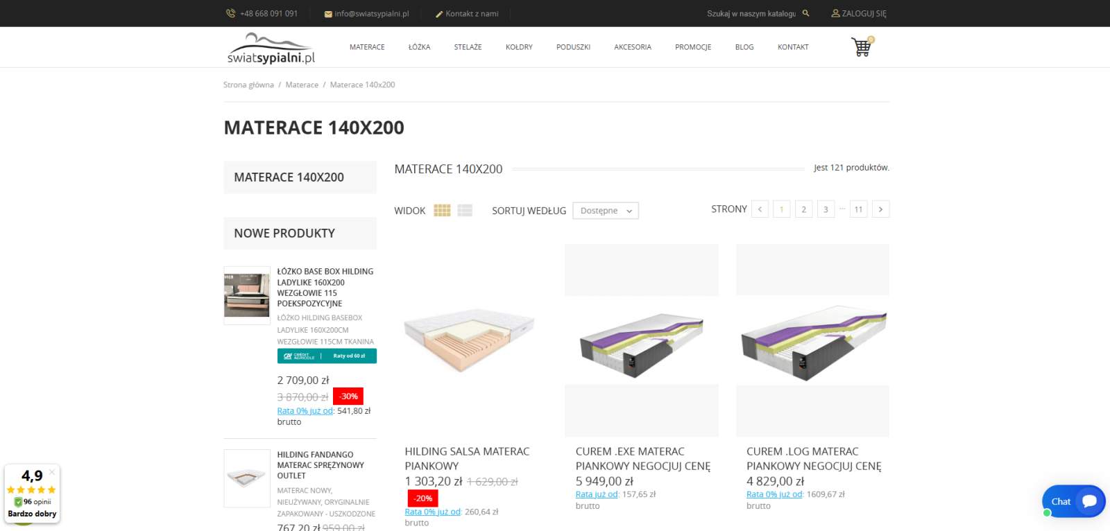 Kiedy warto postawić na materac 140×200? Przewodnik po potrzebach i metrażach