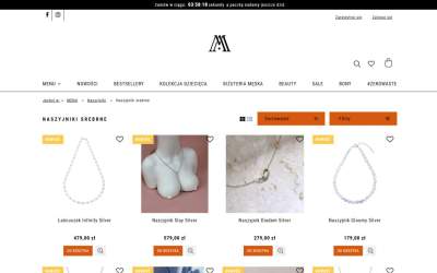 Naszyjniki srebrne a typ urody – jaki kształt i długość najlepiej podkreśli Twoją szyję?