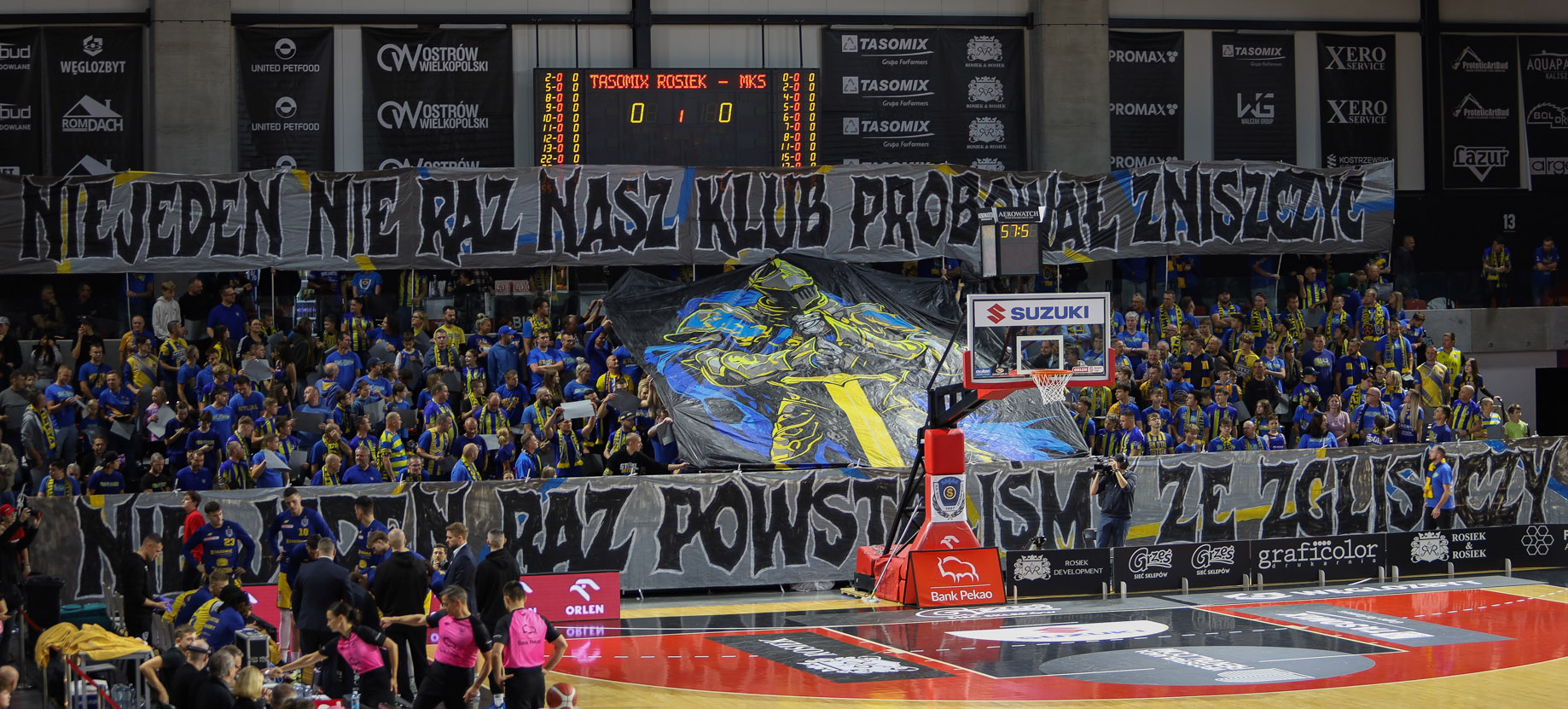 Stal Ostrów przegrała z MKS-em Dąbrowa Górnicza