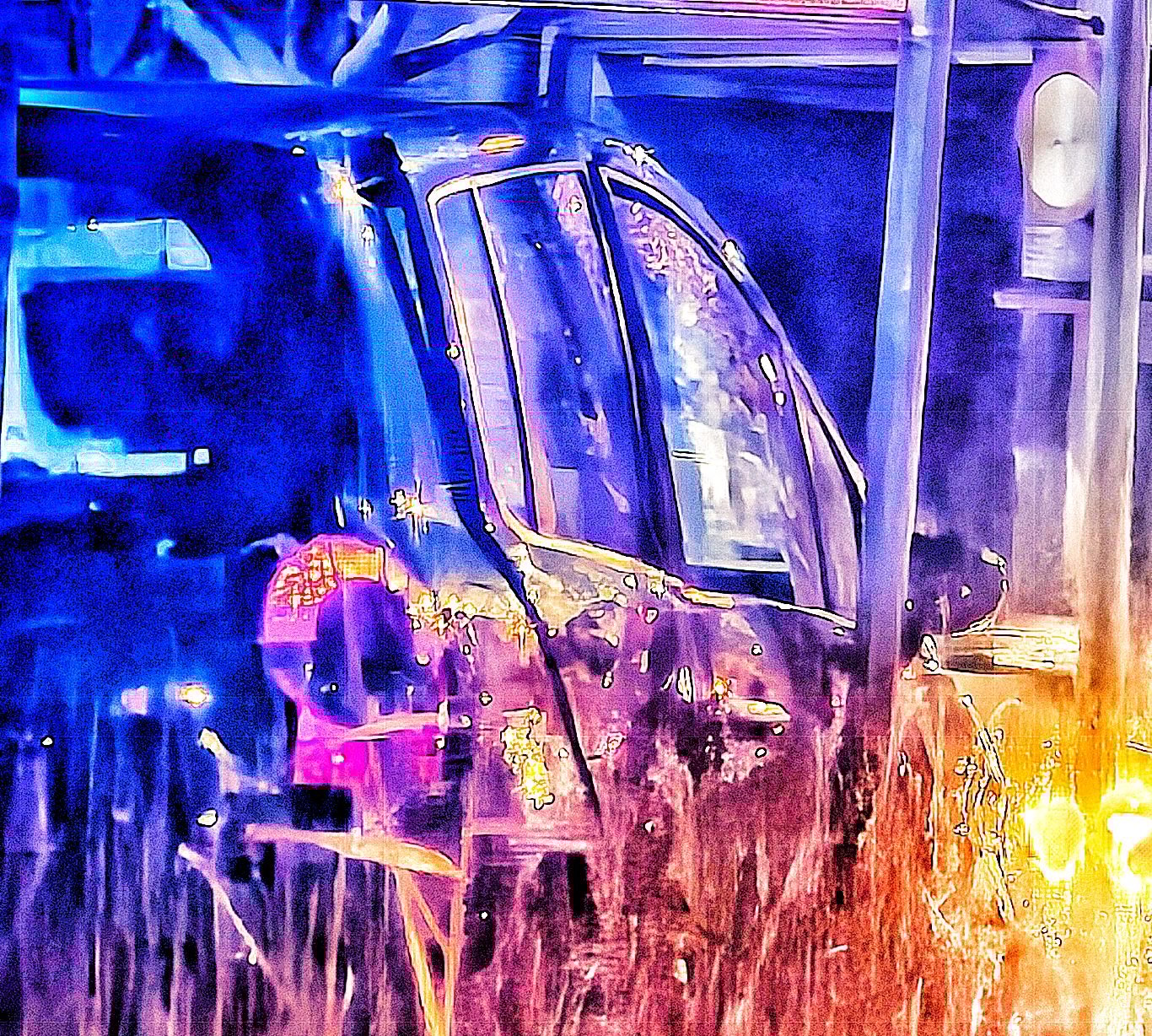 Chłopaki z BMW wjechali w Renault (ZDJĘCIA)