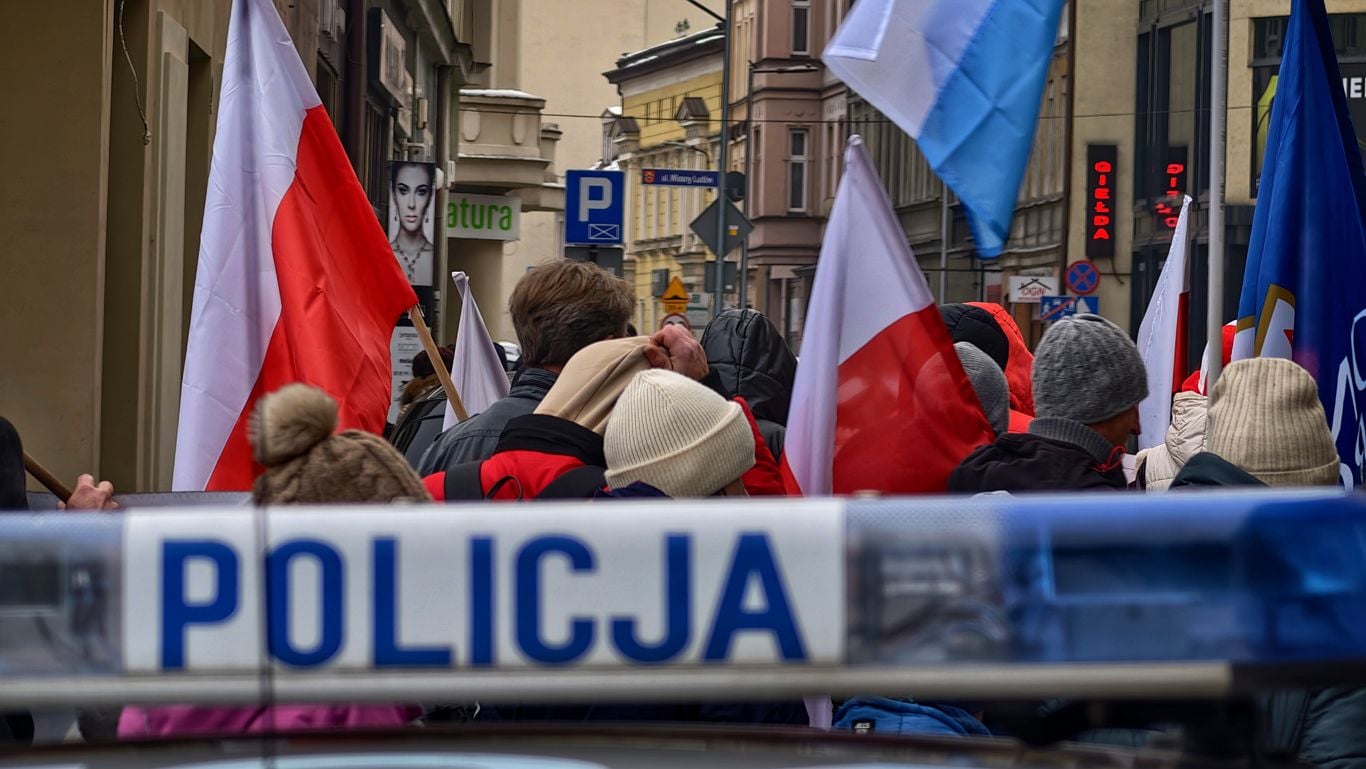 Marsz sympatyków Grzegorza Brauna – Polska za Pokojem – fotorelacja