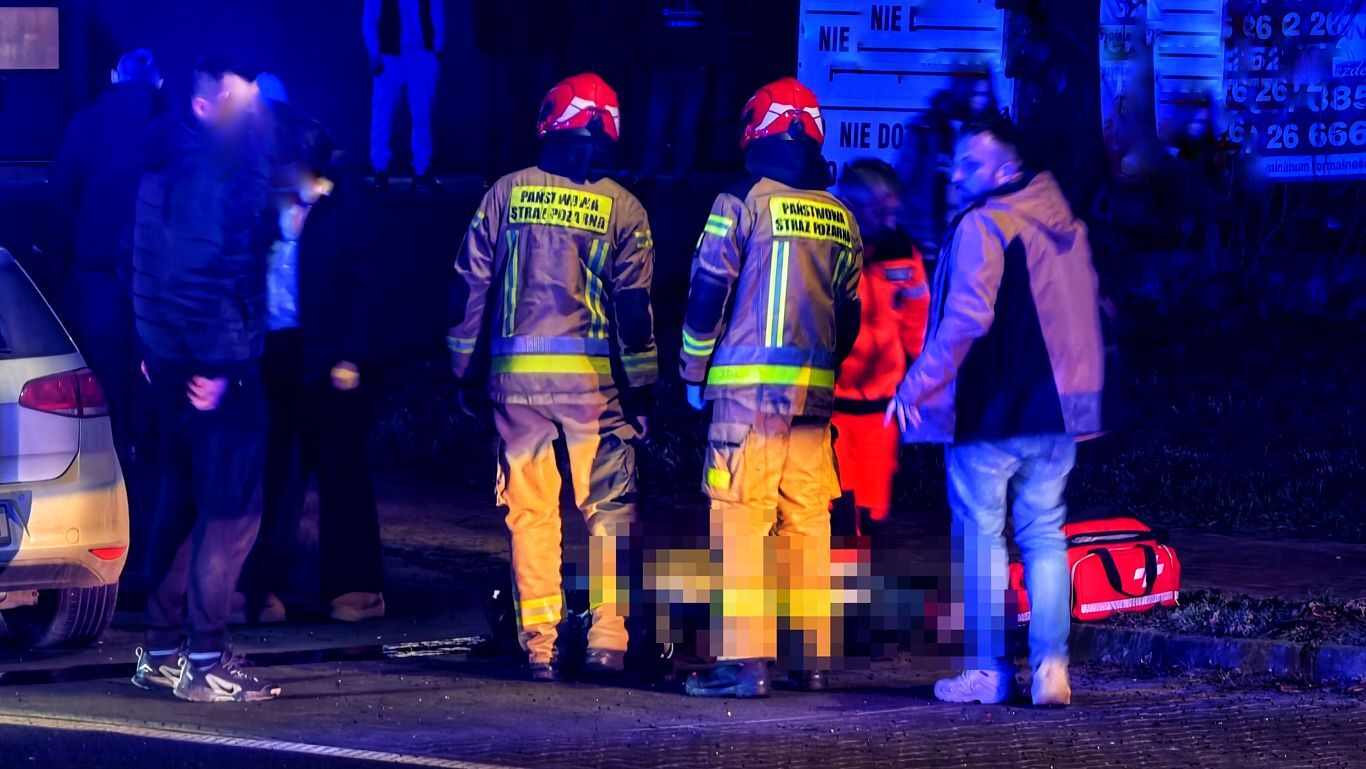 Tragiczny wypadek na alei Słowackiego (ZDJĘCIA)