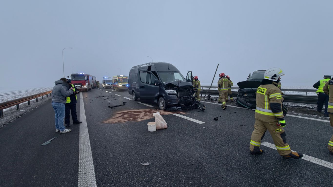 Wypadek na trasie Ostrów – Czekanów