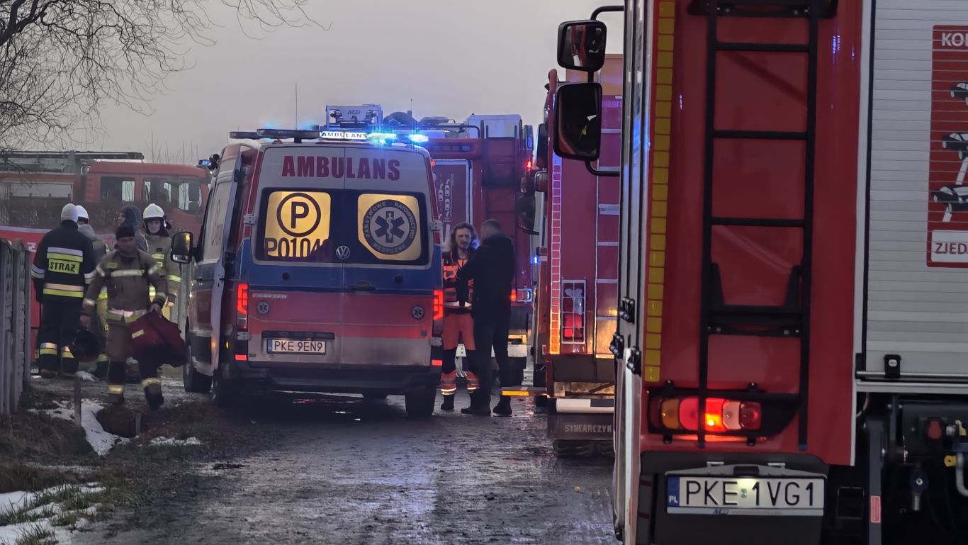 Matka z synem reanimowani. Trwa akcja służb