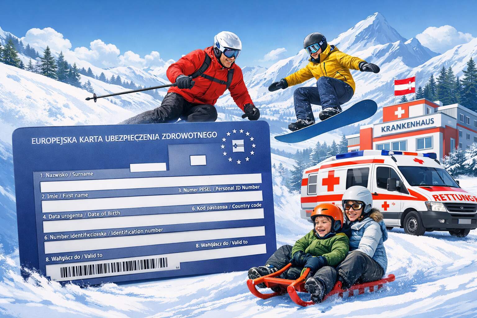 Przed feriami za granicą warto pamiętać o karcie EKUZ