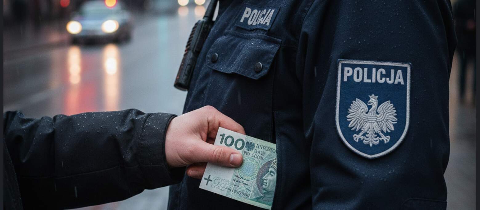 Ośmieszył się próbując wręczyć taką łapówkę. Konsekwencje jednak będą na poważnie