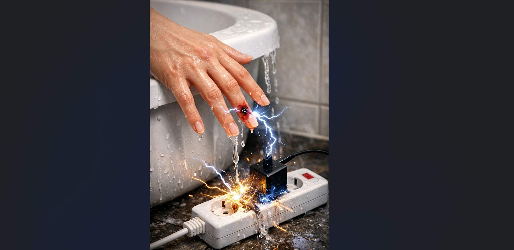 Prawie zginęła w wannie. Zabrakło wyobraźni?