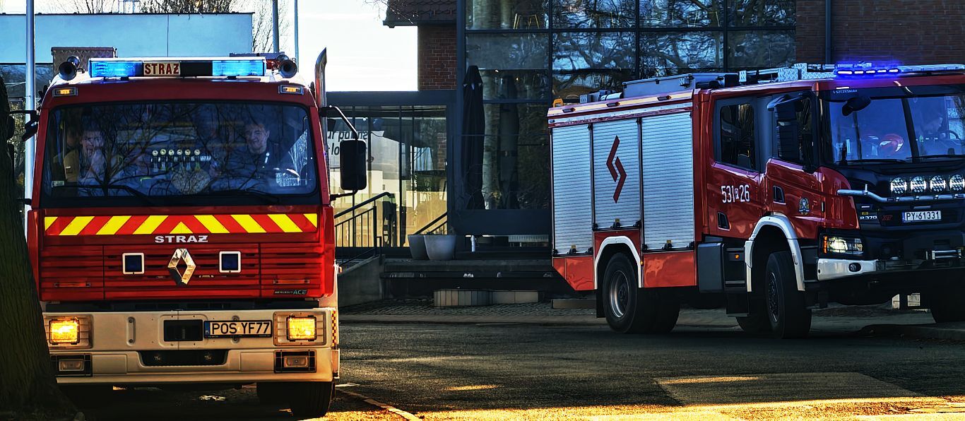 Akcja strażaków w dawnej przepompowni (ZDJĘCIA)