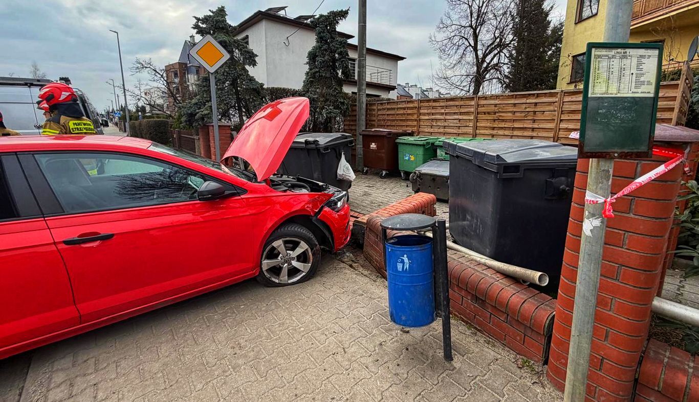 Młoda kobieta wjechała w ogrodzenie. Powód zaskakuje (ZDJĘCIA)