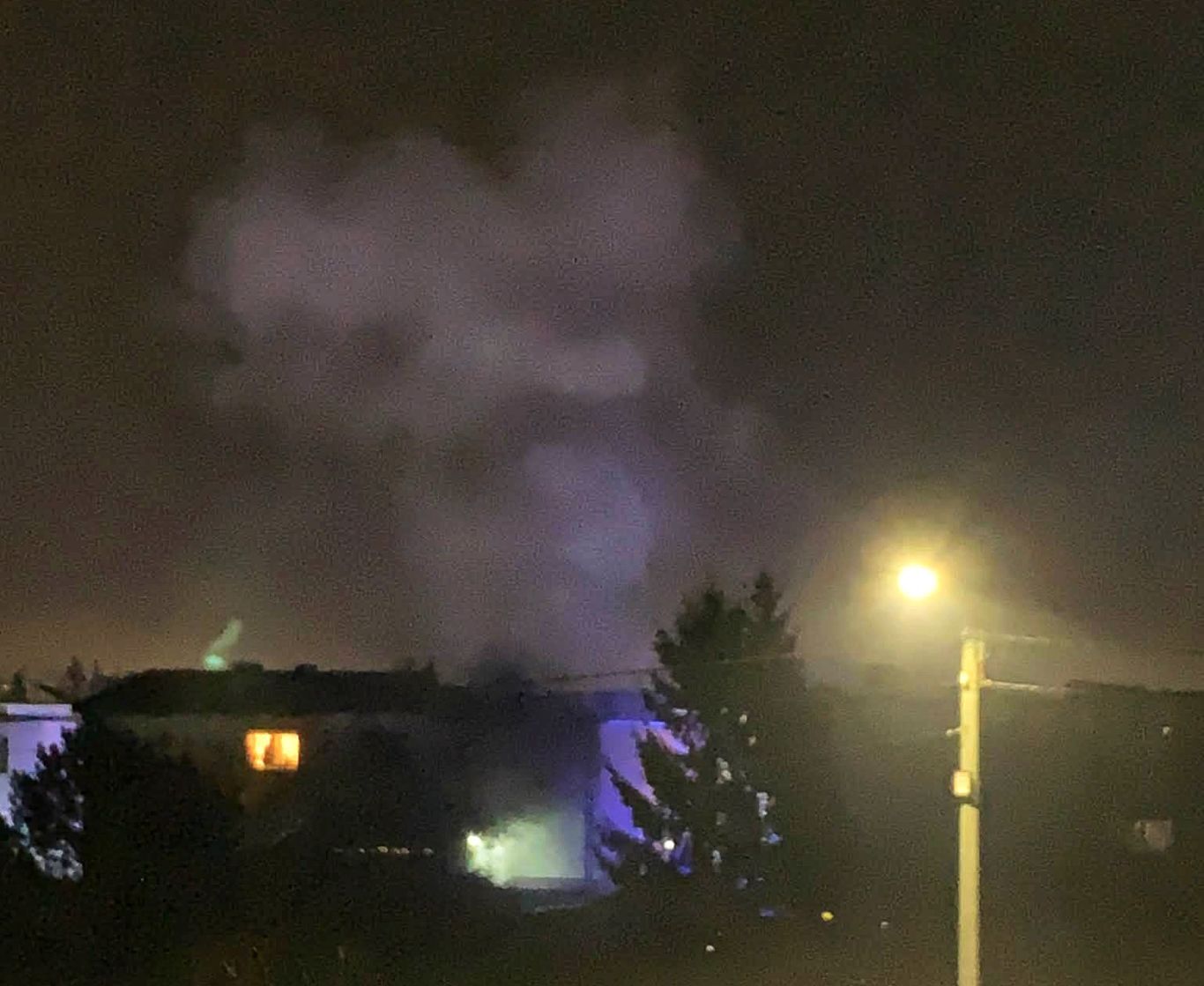 Pożar garażu niedaleko Krotoszyńskiej