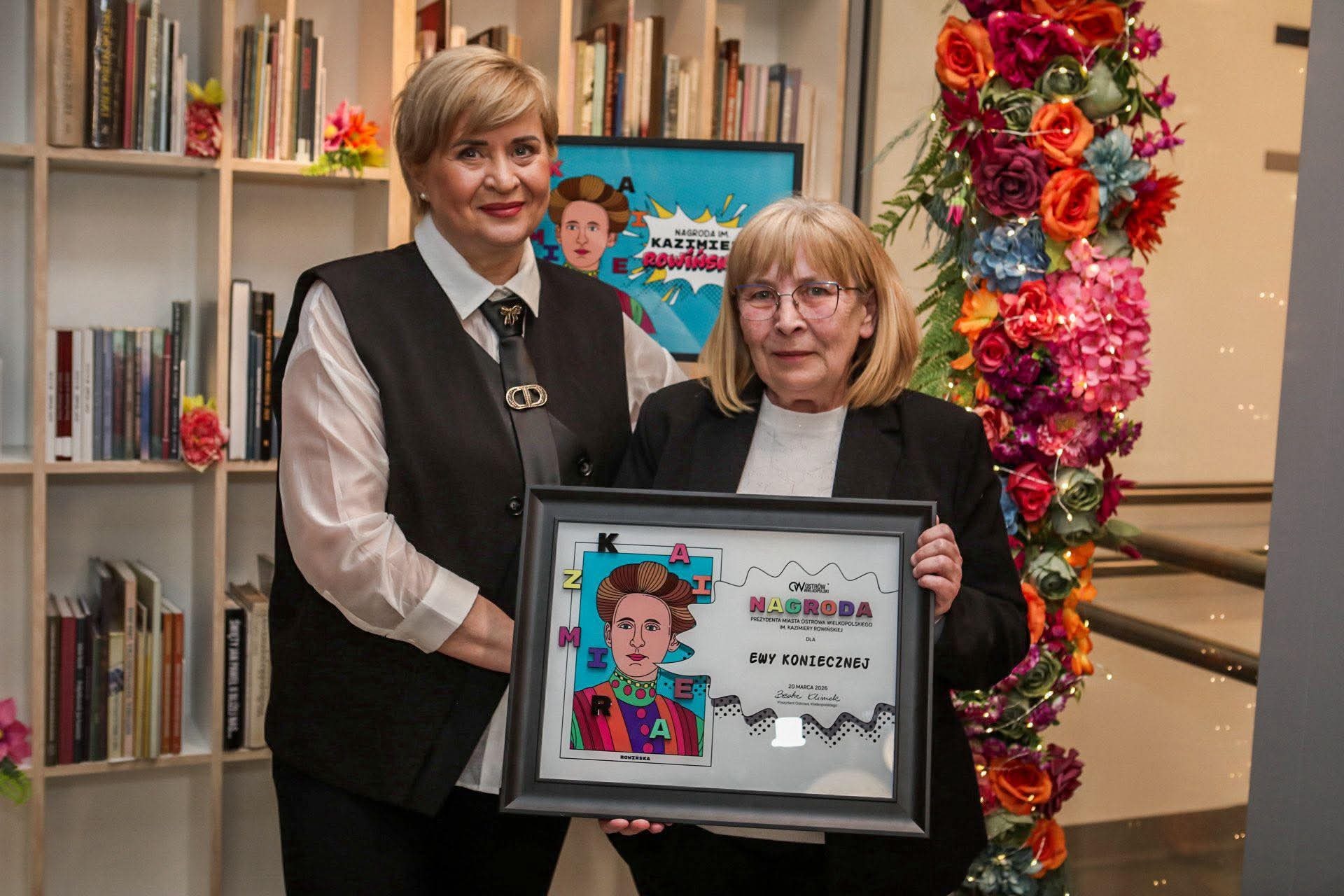 Ostrów ma swoją Superbohaterkę! Pierwsza Nagroda im. Kazimiery Rowińskiej wręczona