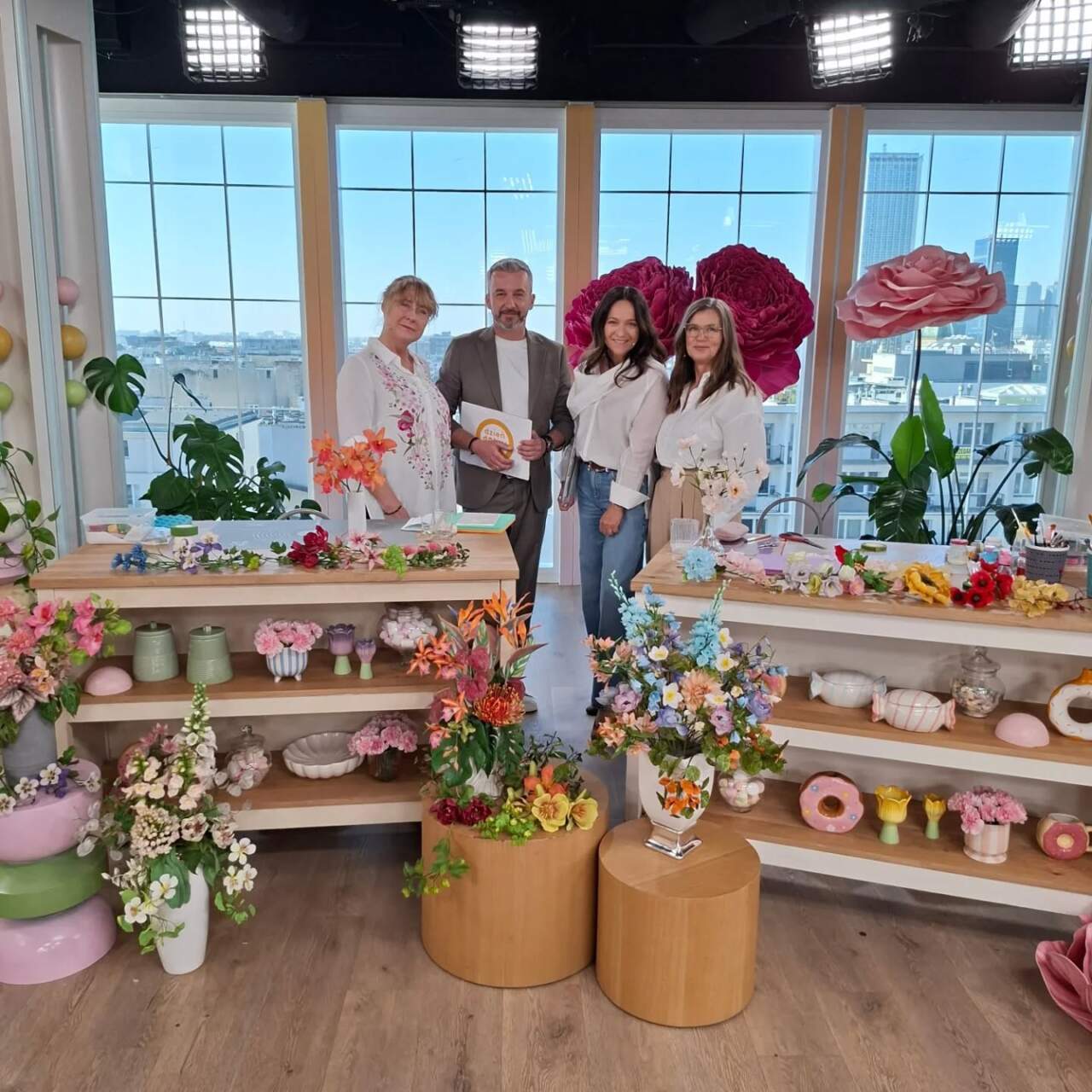 Kwiaty jak żywe – a w dodatku jadalne. Ostrowianka w programie „Dzień Dobry TVN” opowiedziała o swojej niezwykłej pasji