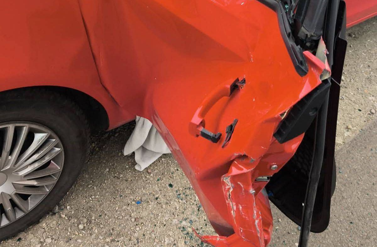 CUD, ŻE DZIECKU NIC SIĘ NIE STAŁO. SPRAWCA UCIEKŁ