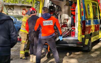 Znaleziono mężczyznę w bagażniku (ZDJĘCIA)