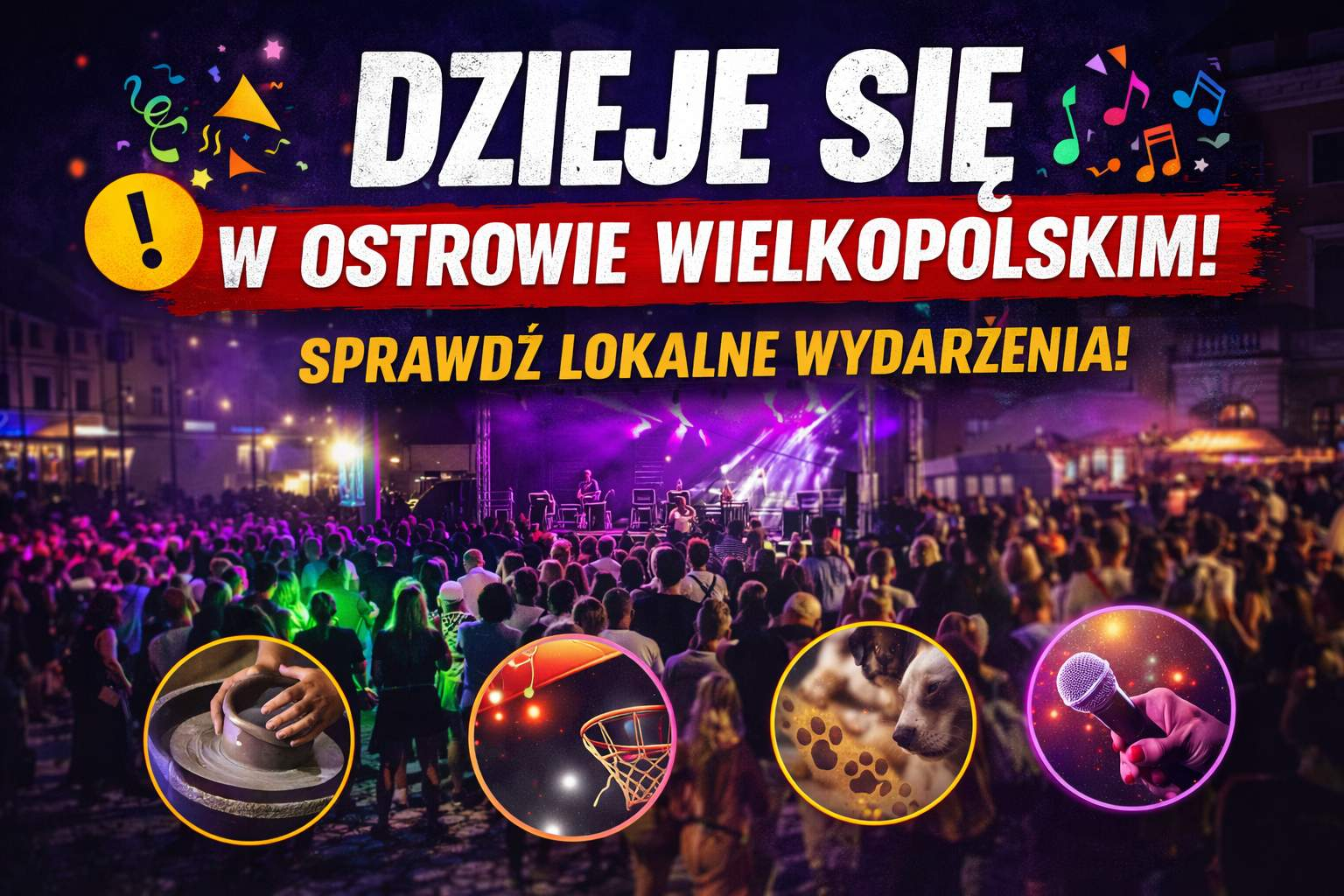 Weekend pełen atrakcji w Ostrowie. 10-12 kwietnia 2026