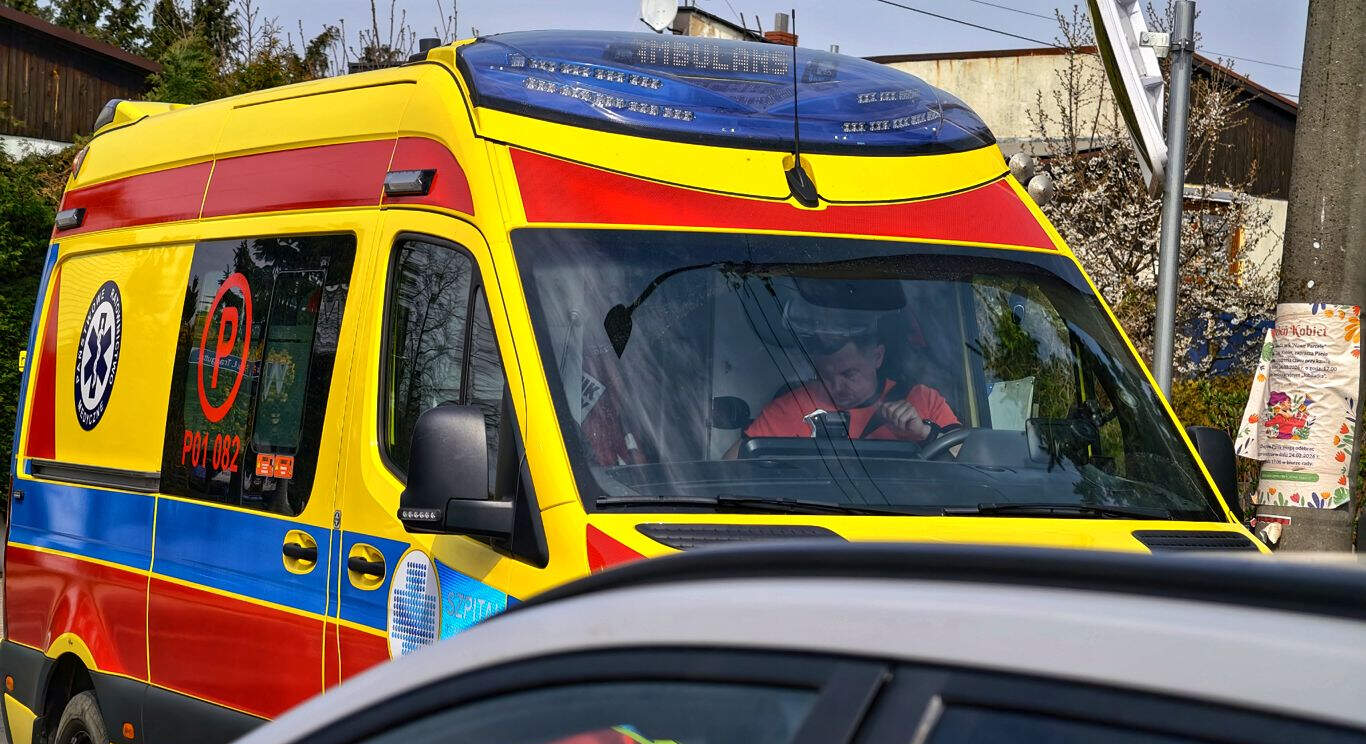 Absurdalne zdarzenie drogowe. Wszystko przez jedną kontuzję