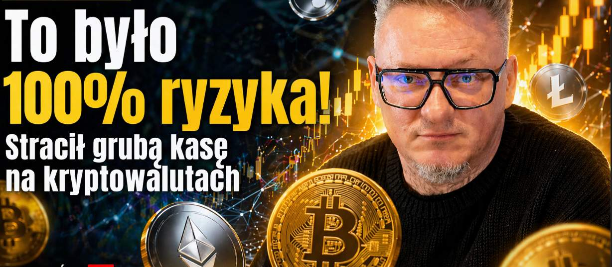 Znany KOŁCZ stracił grubą kasę w kryptowalutach. „To było 100 proc. ryzyka”