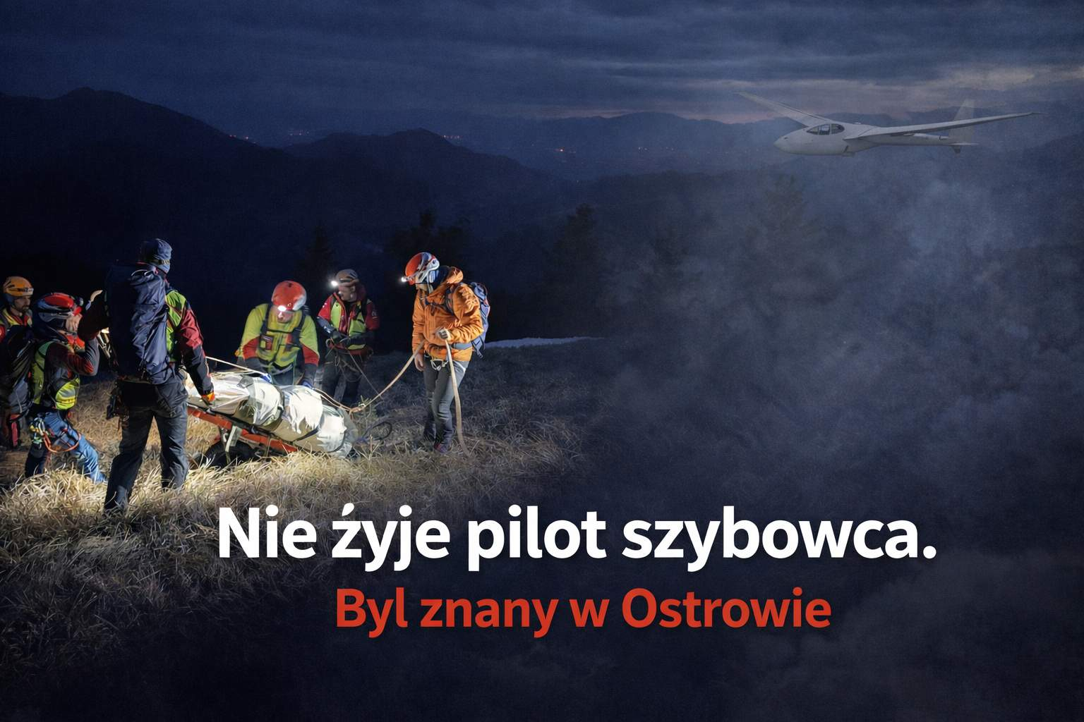 Niebo, które dawało wolność, stało się miejscem tragedii. Ofiara była znana w Ostrowie