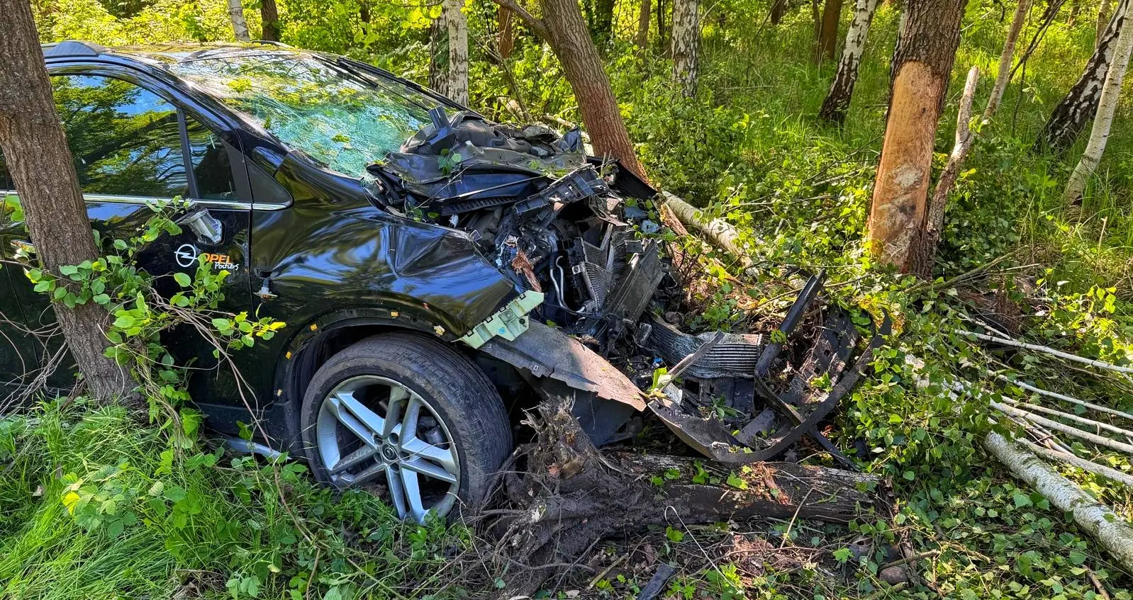Poranny wypadek na trasie Odolanów – Sulmierzyce