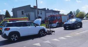 12-latek na jednośladzie wjechał w samochód (ZDJĘCIA) 1000151723