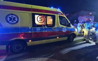 Młoda kierująca wiozła ich BMW na imprezę. Wypadek z motocyklem (ZDJĘCIA)