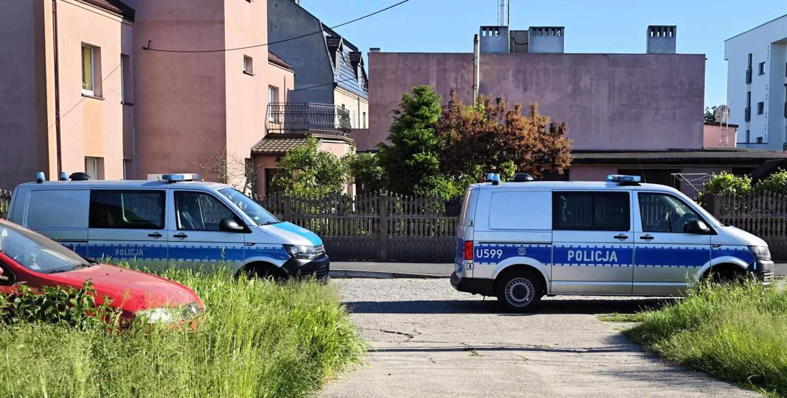 Awantura na Zielonej. W akcji 3 patrole (ZDJĘCIA)