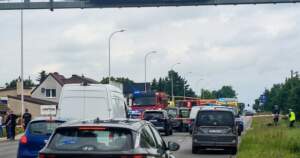 Trwa reanimacja motocyklisty 1000154017