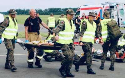 Zdarzenie masowe w Michałkowie – akcja służb (ZDJĘCIA)