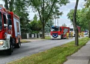 Wypadek na Grabowskiej. Wjechał w ciężarówkę (ZDJĘCIA) 1000167406