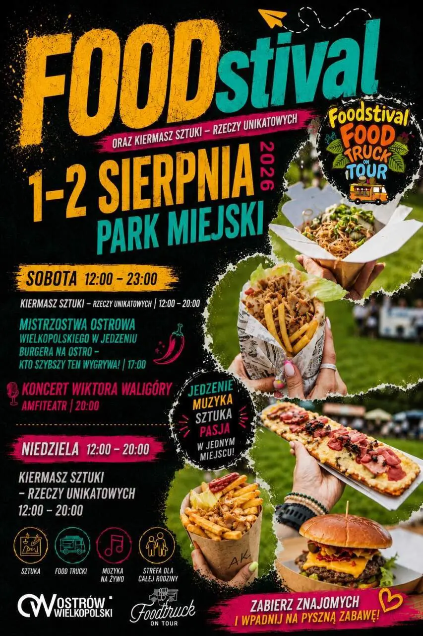 Będą mistrzostwa w jedzeniu burgera na ostro. Będzie też koncert