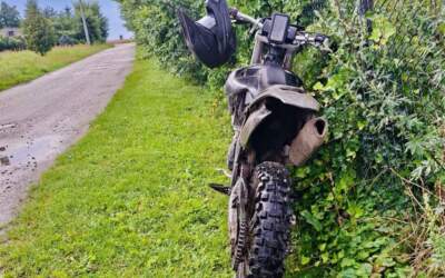 Motocyklista nazbierał listę grzechów