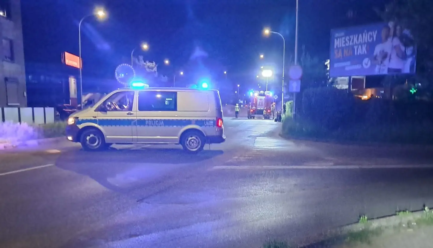 Motocyklista ranny po gwałtownym hamowaniu. Sprawca uciekł?!