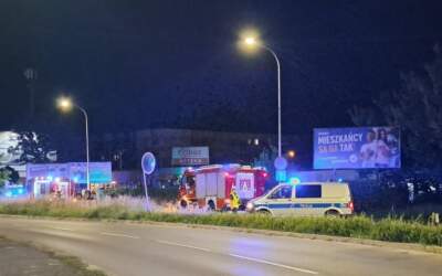 Motocyklista ranny po gwałtownym hamowaniu. Sprawca uciekł?!