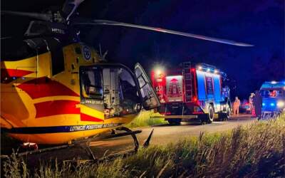 16-latkowie poważnie ranni. Jechali na hulajnogach elektrycznych