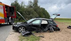 Zderzenie Mercedesa i Audi. W jednym z aut rodzice i dziecko (ZDJĘCIA) 1000178856
