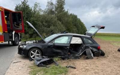 Zderzenie Mercedesa i Audi. W jednym z aut rodzice i dziecko (ZDJĘCIA)