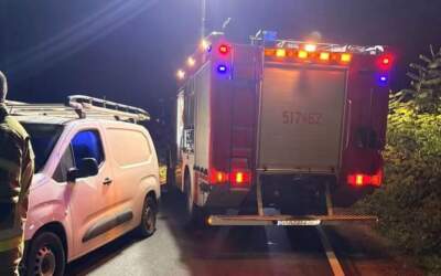 Poważny wypadek. Cztery osoby ranne, na miejscu lądował helikopter LPR (ZDJĘCIA)