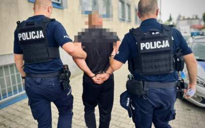 Uderzał byłą partnerkę pięścią w twarz. Policjanci potrzebowali niespełna godziny!