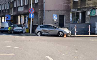 Młoda kobieta nie widziała drugiego auta (ZDJĘCIA)