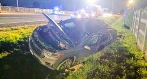 Wypadek Ostrów - Kalisz. Ciężarna i dziecko trafili do szpitala 1000195408
