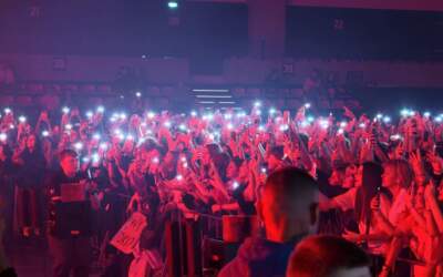 Tłum nastolatków i niesamowite show! GOMBAO33 i MATA rozgrzał 3mk Arenę Ostrów