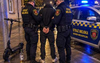 Ponad 2 promile alkoholu i jazda hulajnogą po Ostrowie