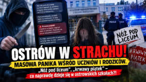 Ostrów w strachu_ alarm pod liceum