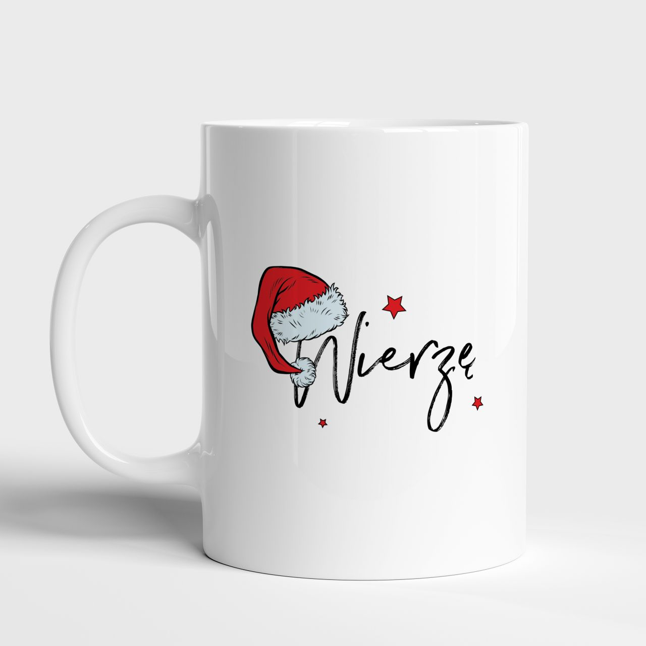 Personalizowany kubek świąteczny UPOMINEK NA MIKOŁAJKI