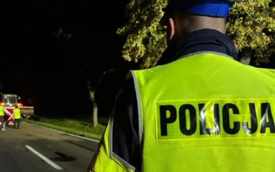 Najpierw zderzył się z ciągnikiem. Chwilę później zginął