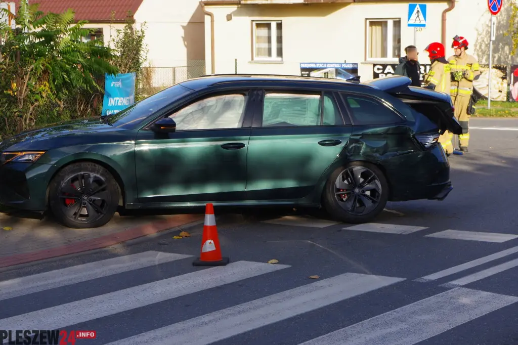 Wypadek z udziałem karetki